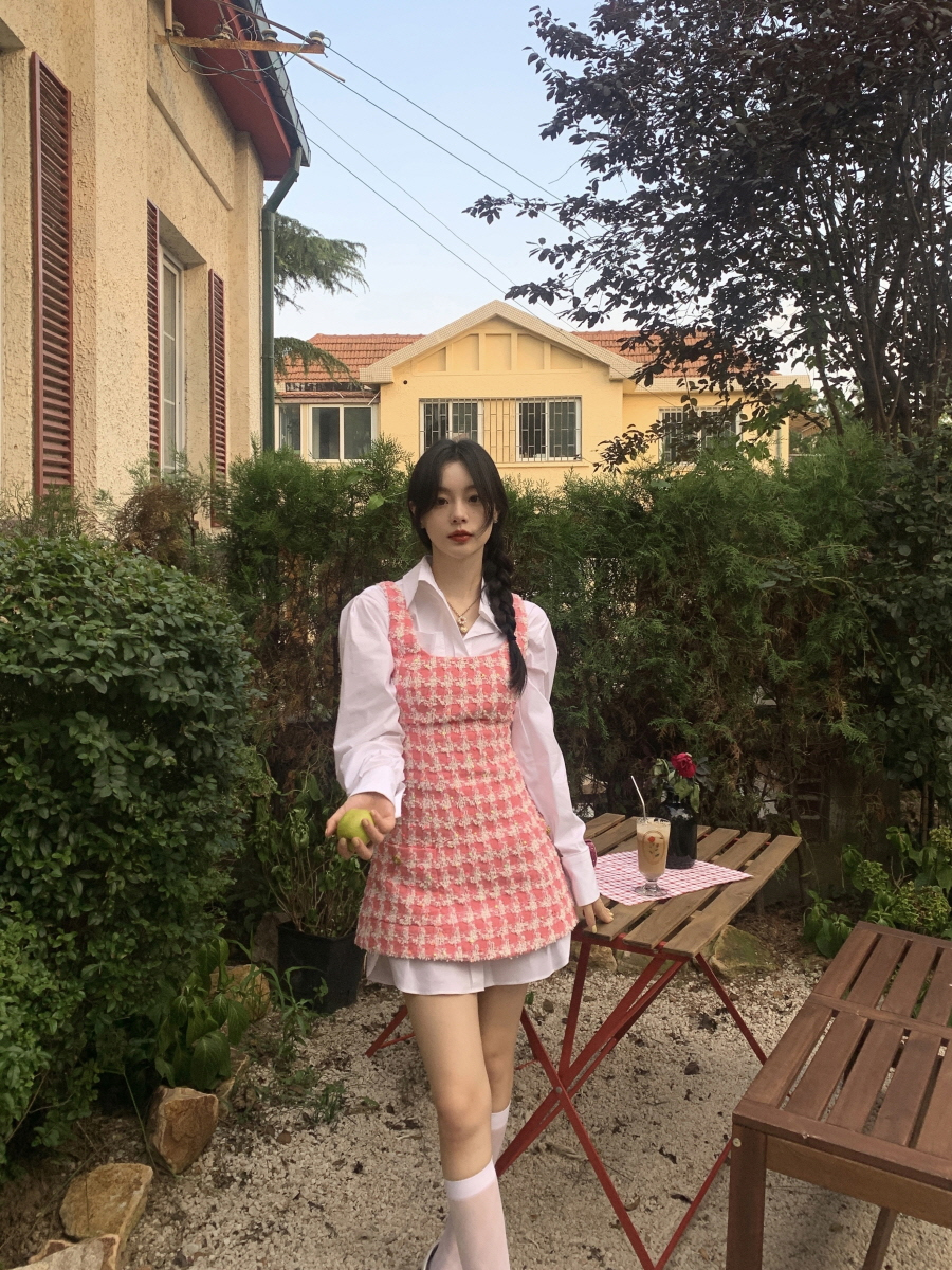 ストロベリー トゥイード ドレス | seooocookie | HANA(ハナ) #7