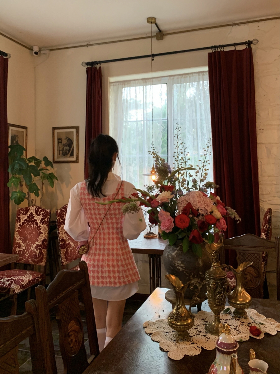 ストロベリー トゥイード ドレス | seooocookie | HANA(ハナ) #4