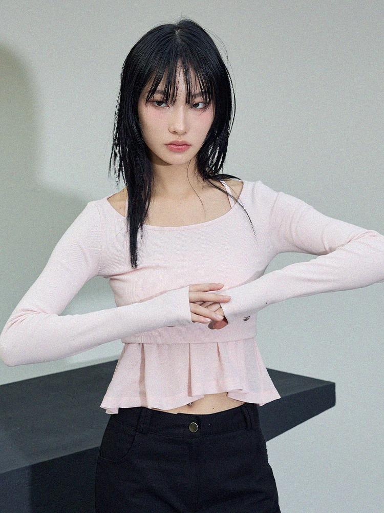 レイヤードクロップTシャツ - 3カラー | ITOV SEOUL | HANA(ハナ) #14