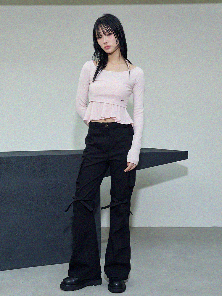 レイヤードクロップTシャツ - 3カラー | ITOV SEOUL | HANA(ハナ) #18