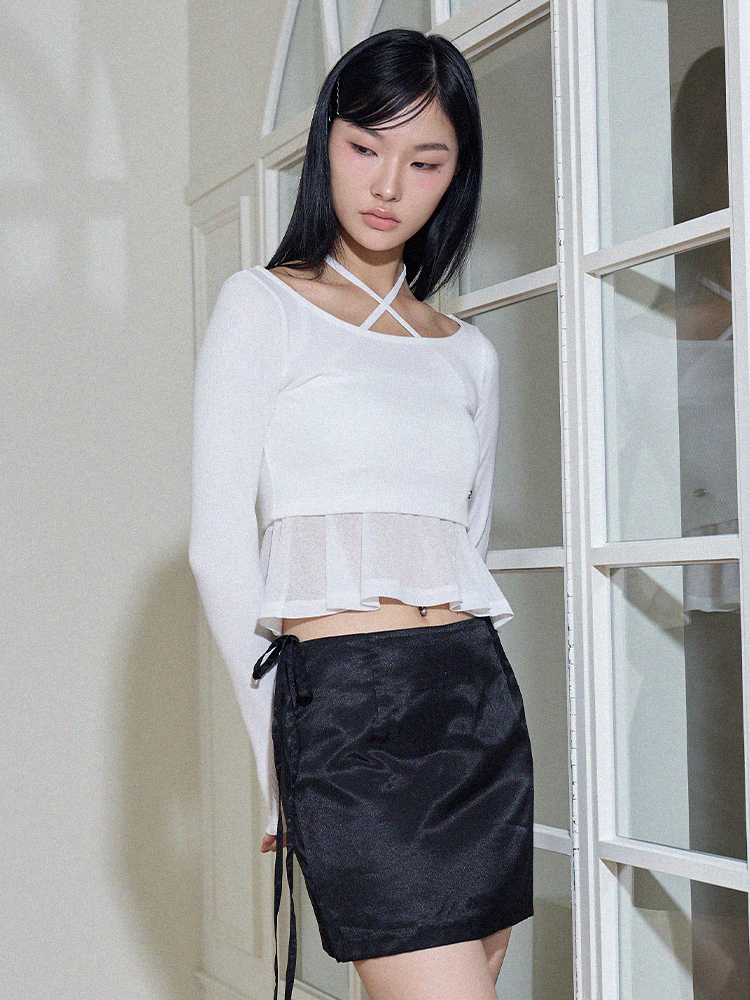 レイヤードクロップTシャツ - 3カラー | ITOV SEOUL | HANA(ハナ) #4